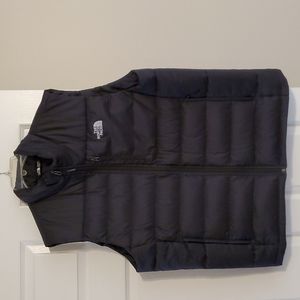 Mens Black North Face Vest
